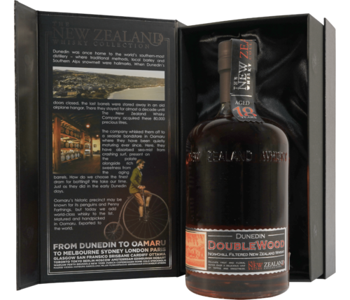 New Zealand Whisky Collection Dunedin DoubleWood, 18 Jahre mit Box New Zealand Whisky Collection Dunedin DoubleWood, 18 Jahre mit Box