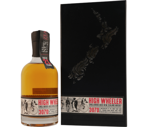 New Zealand Whisky Collection High Wheeler, 21 Jahre mit Box New Zealand Whisky Collection High Wheeler, 21 Jahre mit Box